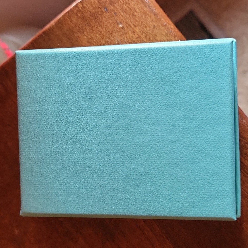 Tiffany & Co. Blue Carboard Jewlery Box-empty And Gift Sack - Picture 2 of 11